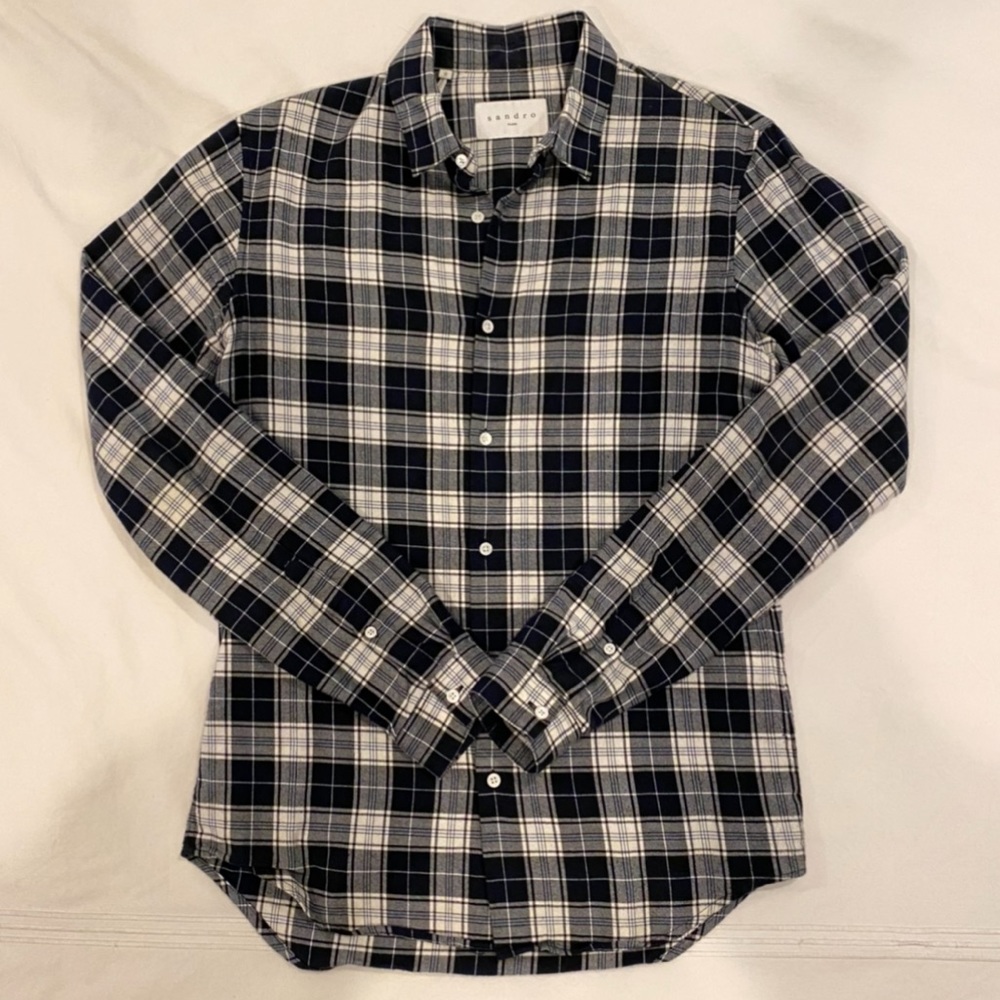 Sandro men’s button down shirt